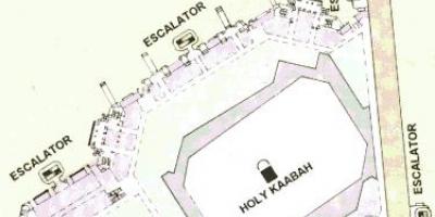 Karte der Kaaba sharif