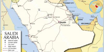 Karte von Mekka museum Lage 